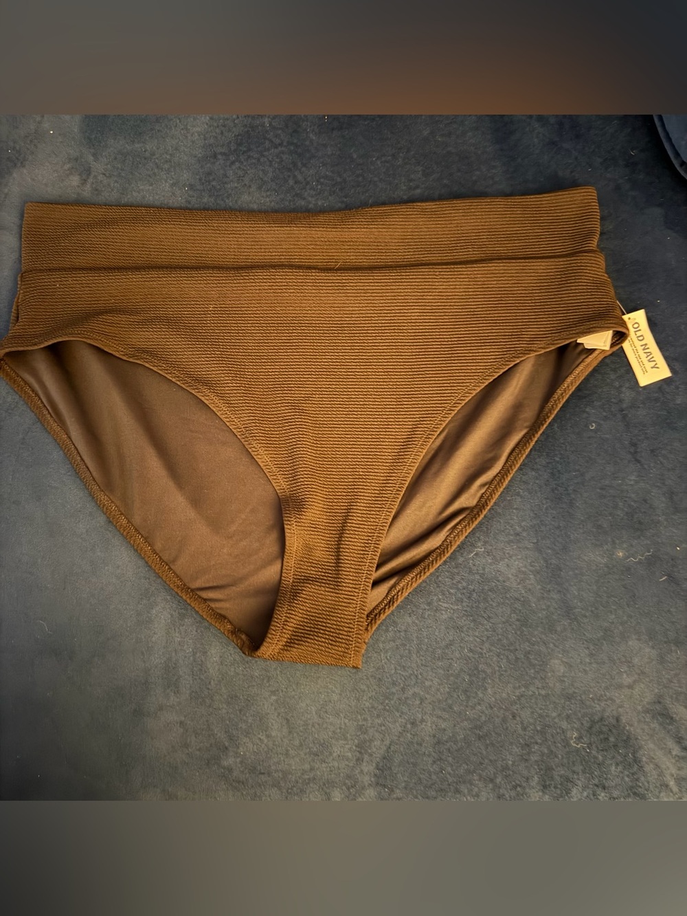 NWT 3X Old Navy Black Ribbed Swim Bottom